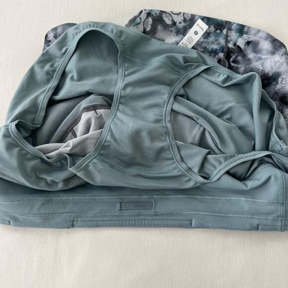 Lululemon Speed Up Athletic Shorts in Kaleidofloral Multi / Blue Cast 8 Tall - Picture 9 of 14